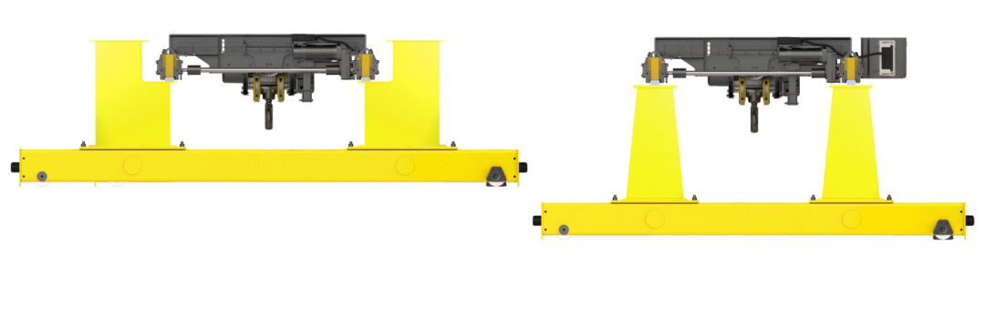 Extra-compact double girder model