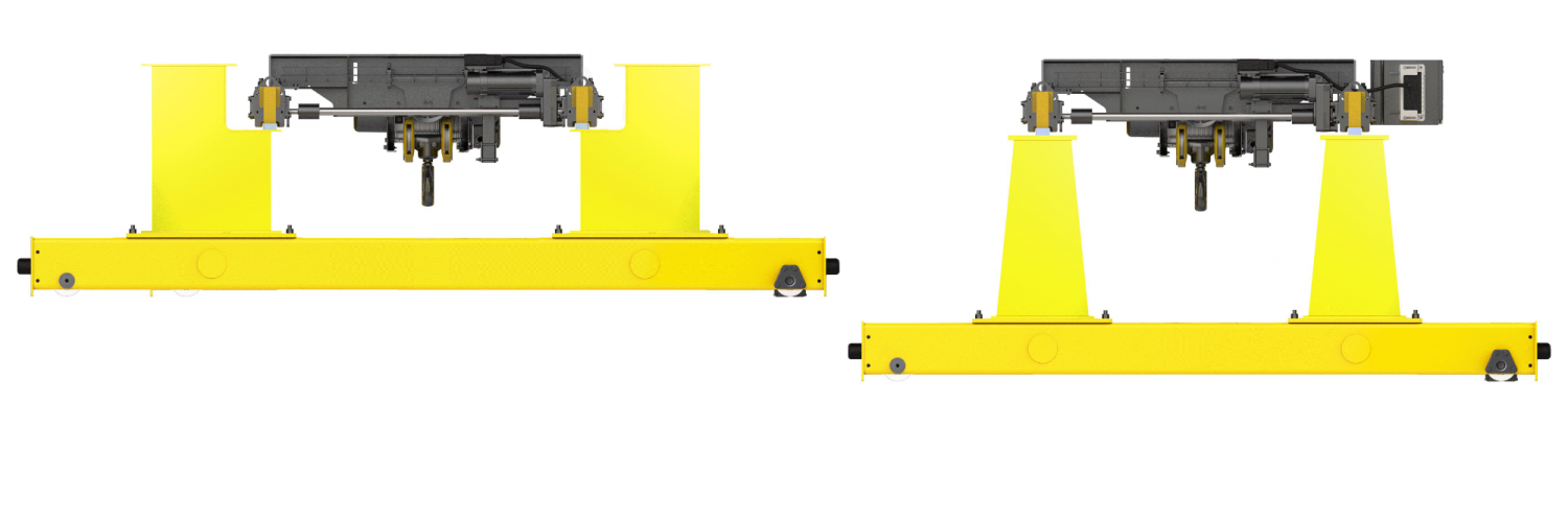 Extra-compact double girder model